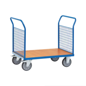 Carucior placat cu plasa de sarma 2 pereti