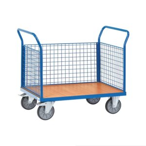 Carucior placat cu plasa de sarma 4 pereti