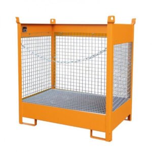 Cuva de retentie / Vana de captare cu parapet. Stivuibil 1230x1230x1400 mm