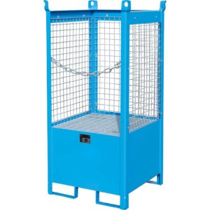 Cuva de retentie / Vana de captare cu parapet. Stivuibil 650x650x1400 mm